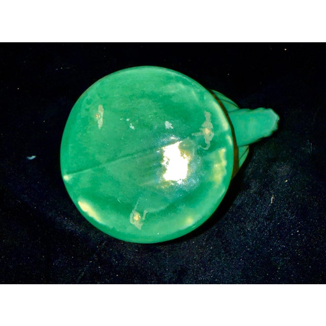 Mid-Century Modern Mid 20th Century Green Cornucopia Planter For Sale - Image 3 of 9