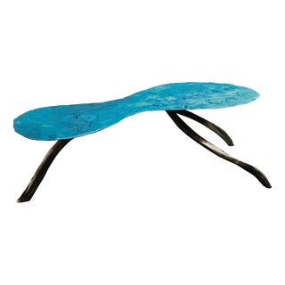 Mitosis Coffee Table in Cast Brass by Orfeo Studio For Sale