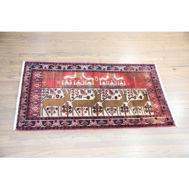 Vintage Kelderdasht Rug For Sale - Image 4 of 14