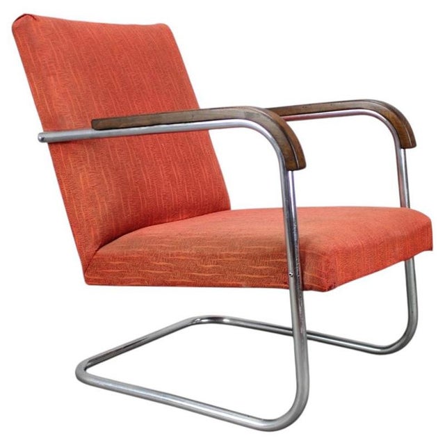 Bauhaus B36P Armchair by Anton Lorenz, Former Czechoslovakia, 1930s For Sale - Image 15 of 15