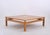 Coffee Table in Oak and Brass by Tommaso Barbi, Italy, 1970s For Sale - Image 14 of 18