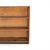 Late 20th Century Vintage Primitive Rustic Low Wood Bookcase No. 57b For Sale - Image 5 of 18