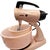 Mid 20th Century Pink Enameled Model 12 Mixmaster Electric Mixer by Sunbeam W/ Bowls For Sale - Image 4 of 11