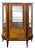 Rosewood Marquetry Silver Cabinet For Sale