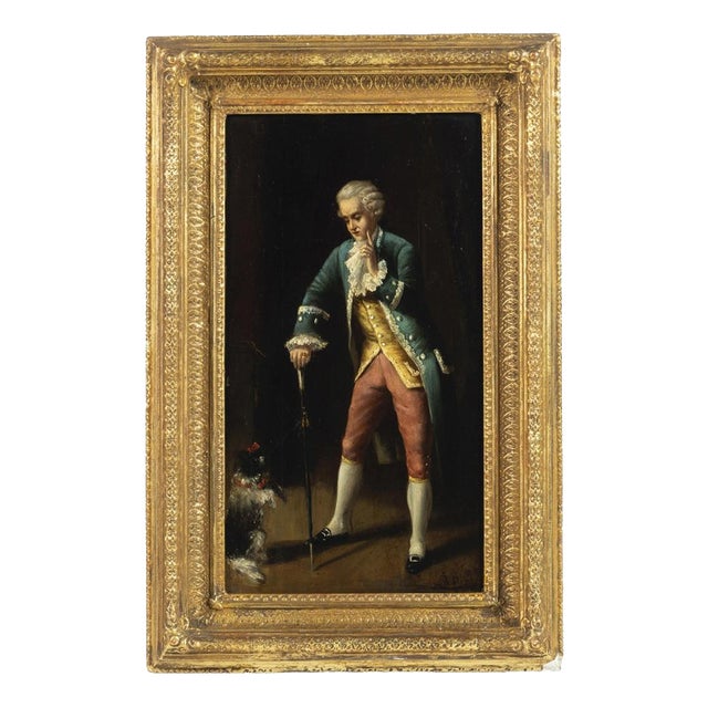 European School Artist, Portrait of Nobleman, Oil Painting For Sale