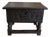Antique European Carved Oak Chest on Stand For Sale