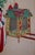 1970s Korean Two-Panel Silk Screen from 1975 For Sale - Image 5 of 6