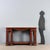 Empire Console Table in White Marble and Mahogany For Sale - Image 3 of 12