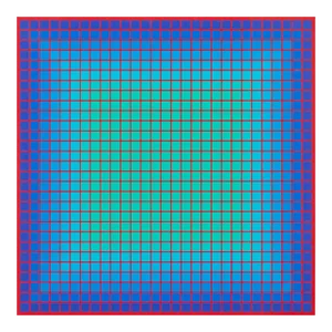 Conferring Blue, Julian Stanczak