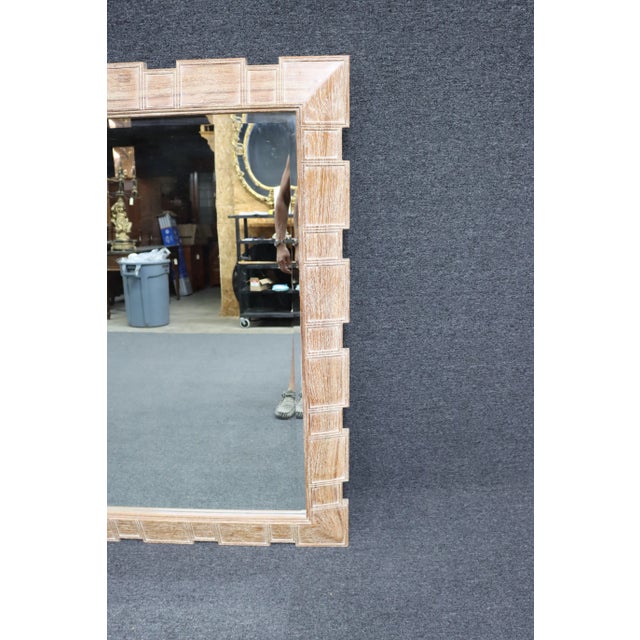 Robert Leighton Teak Reclaimed Mirror For Sale - Image 4 of 7