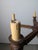 French Brutalist Carved Wood Chandelier by Charles Dudouyt, 1940s For Sale - Image 14 of 15