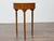 French Louis XVI Walnut Side Table with Single Drawer and Fluted Legs For Sale - Image 9 of 12