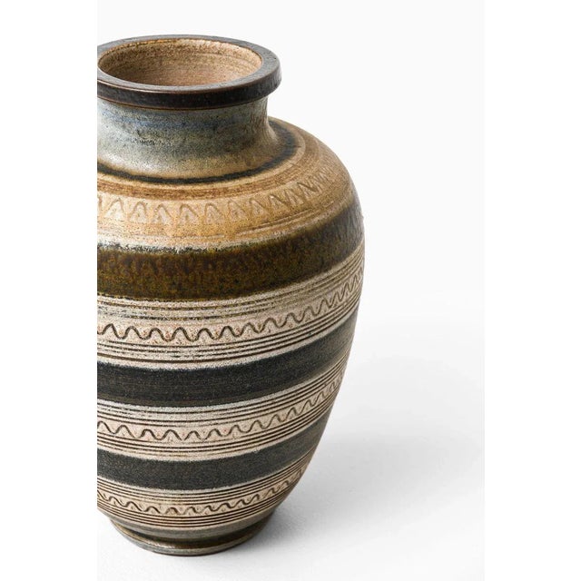 1950s Floor Vase by Arthur Andersson for Wallåkra For Sale - Image 5 of 6