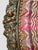 French Mahogany Square Back Chair Pair Pink Velvet Magenta Purple Petit Point For Sale - Image 17 of 17