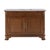 Spritely Home Accent Furniture Colorado 48 in. W Wood & Marble Single Sink Bathroom Vanity, Natural Walnut For Sale - Image 4 of 9