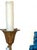 Early 20th Century Early 20th Century French Belle Époque Chinoiserie Foo Dog Candelabra Lamp, Turquoise Flambé For Sale - Image 5 of 11