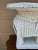 A Palm Beach Icon | White Wicker Elephant Drinks Table, 1970s For Sale In South Bend - Image 6 of 12