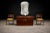 A sculptural Brazilian modernist sideboard or bar crafted in richly figured rosewood and attributed to Ando, Brazil, circa...