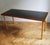 1960s Long Coffee Table with Black Opaxite Glass For Sale - Image 9 of 15