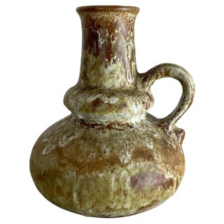 Brutalist WGP Pottery Fat Lava Multi-Color Vase Object from Ruscha, Germany, 1970s For Sale