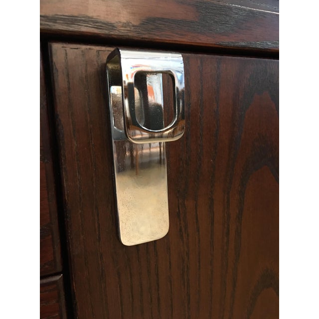 4D Highboard attributed to Angelo Mangiarotti for Molteni For Sale - Image 13 of 18