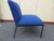 Fogia Tondo Lounge Chair in Blue For Sale - Image 4 of 7