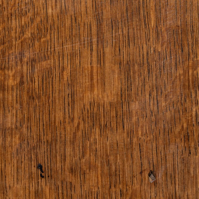 Set of Six Early 20th Century French Chestnut Brown Renaissance Oak Dining Chairs For Sale - Image 4 of 15