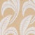 SAMPLE - Schumacher Banana Leaf Sisal Wallpaper In Oatmeal For Sale