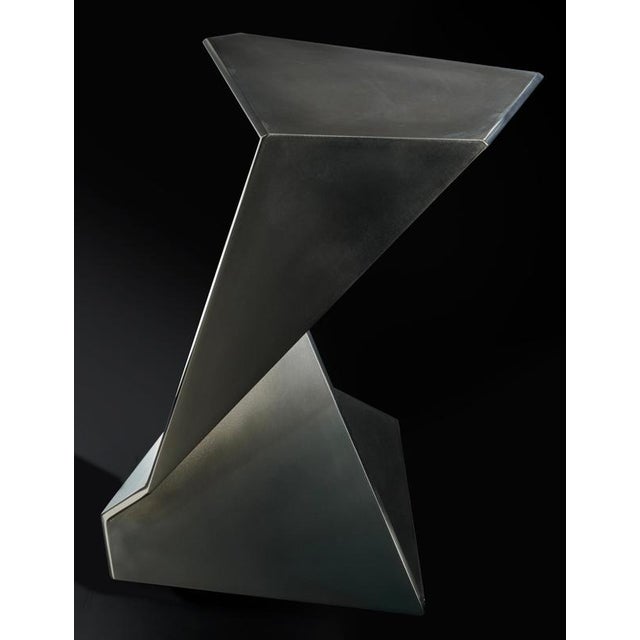 Not Yet Made - Made To Order Sharpened Titanium Edition Coffee Table by Orfeo Studio For Sale - Image 5 of 10