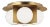 Visual Comfort Modern Orbel Ceiling LED Aged Brass For Sale