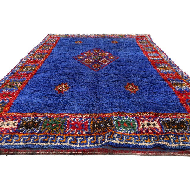 Tribal Vintage Beni M'Guild Moroccan Rug, 06'00 X 11'05 For Sale - Image 3 of 10
