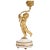 1870s French Gilt Bronze & Marble Putti Candle Holder For Sale - Image 6 of 6