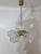 Metal Chandelier in Cut Glass from Kamenický Šenov For Sale - Image 7 of 7