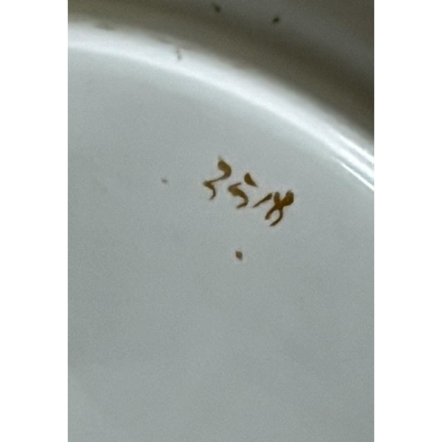 Napoleon III Pair of French “Porcelaine De Paris” Dessert Trays For Sale - Image 16 of 18