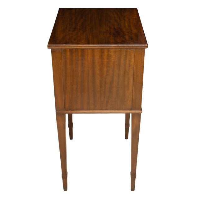 Mid 20th Century Charles P Limbert Arts & Crafts Oak Jewelry Chest Side Table Felt Lined Drawers For Sale - Image 16 of 16