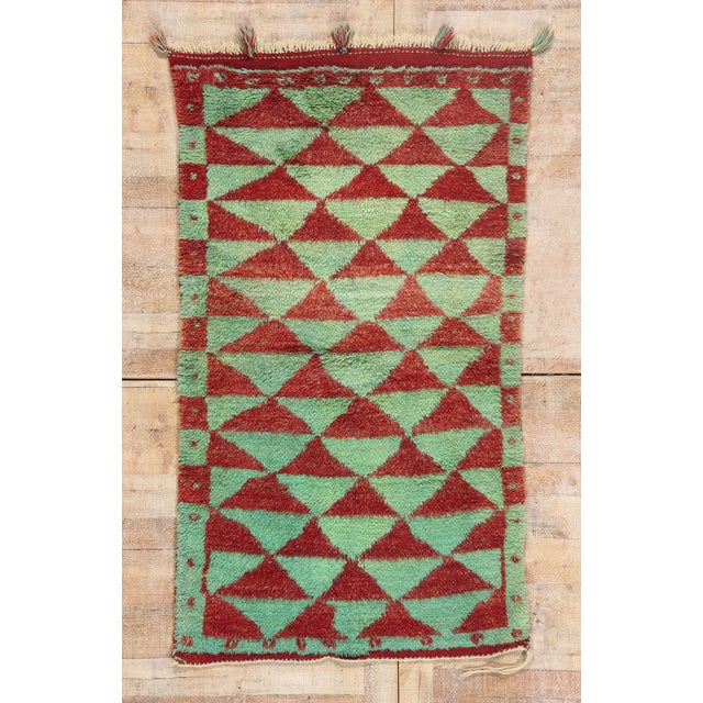 Vintage Turkish Tulu Rug, 03'05 X 06'02 For Sale - Image 10 of 10
