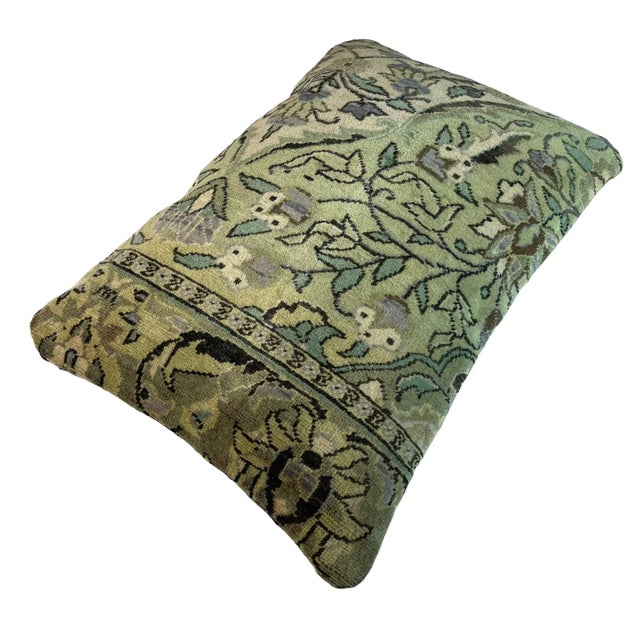 Vintage Turkish Handmade Cushion Cover For Sale - Image 10 of 11