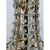 Glass Vintage French Empire Style Gilt Bronze & Tiered Crystal & Beads Chandelier For Sale - Image 7 of 14