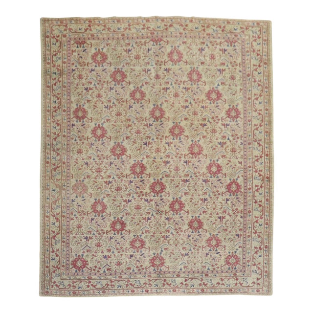 Antique Turkish Ghiordes Rug - 8'6" x 10'2" For Sale