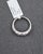 Silver 0.50 Ct Diamond Ring Size 5.75 For Sale - Image 8 of 9