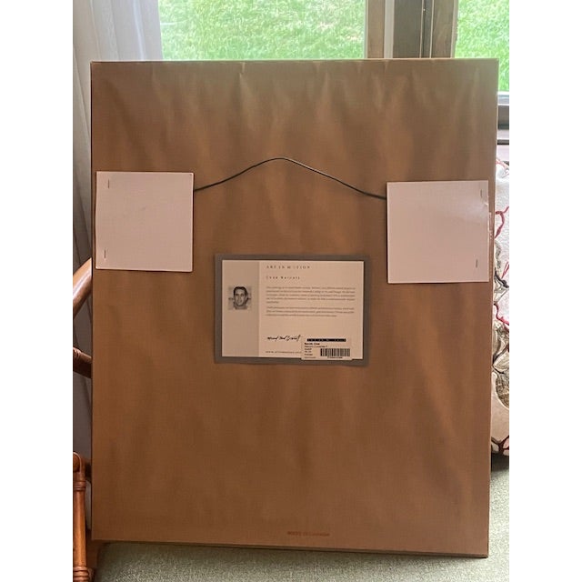 1990s Chad Barrett, Butterfly Print Mirrored Framed Shadowbox For Sale - Image 10 of 11