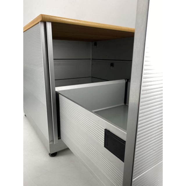 Square Cabinet with Removable Hanging File System from Caimi Export, Italy, 1980s For Sale - Image 4 of 13