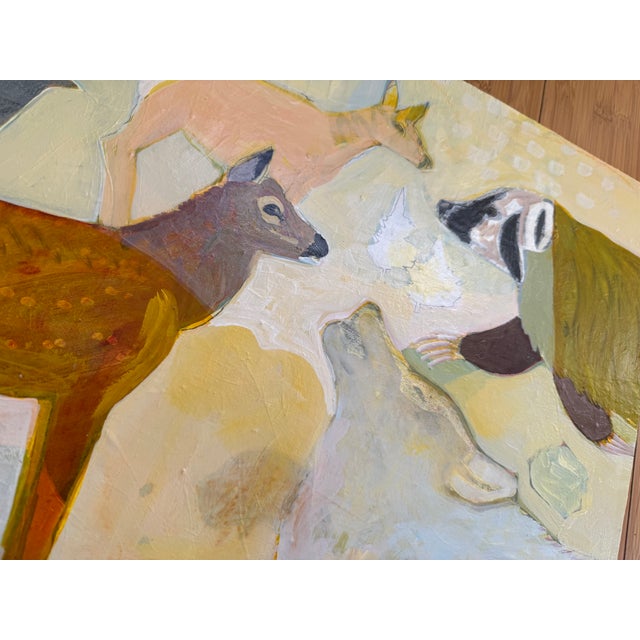 Paint "Echoes of Yellowstone" a Sweet Painting by LWren Walraven For Sale - Image 7 of 10