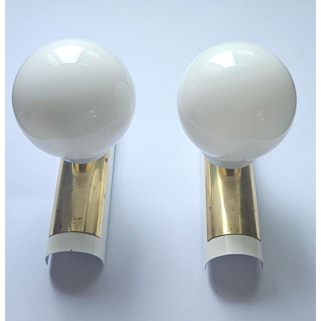 Metal Mid-Century Wall Lamps from Drukov, 1970s, Set of 2 For Sale - Image 7 of 18