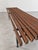 1970s Italian Teak Slatted Bench, 1960s For Sale - Image 5 of 10