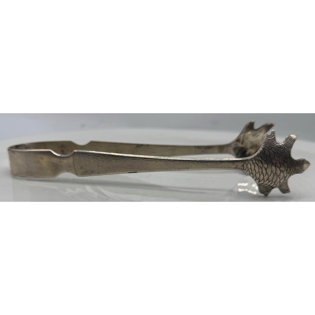 Antique 1920’s NanKing Store Sterling Silver Ice Bucket With Ice Tongs From Shanghai For Sale - Image 11 of 12