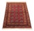1970s Vintage Traditional Turkish Anatolian Hand Knotted Ikat Kayseri Rug For Sale