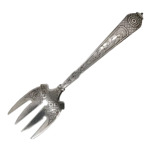Antique 19th Century Japanese by Gorham Sterling Silver Sardine Fork