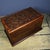 Art Deco Vintage Huali Wood Tabletop Cabinet, Double Dragon Relief Motif For Sale - Image 3 of 9