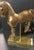 1980s Vintage Reticulated Golden Wooden Horse For Sale - Image 5 of 13